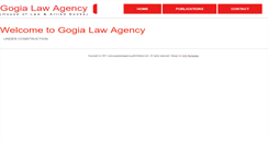 Desktop Screenshot of gogialawagency.goforthelaw.com
